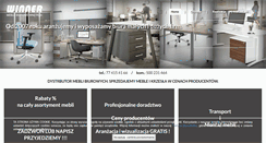Desktop Screenshot of meble-winner.pl
